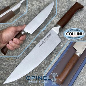 Opinel - Couteau de Chef série Les Forgés 1890 - hêtre - 20 cm - couteau de cuisine