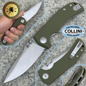 Spartan Blades - Astor by Les George - Green G10 & CTS-XHP - SFBL8GR - couteau