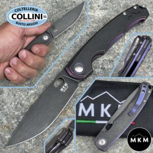 MKM - Eclipse by Vox - Dark Stonewash MagnaCut & Titanium Purple - EL-PRBKD - Couteau