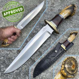Livio Montagna - Couteau de chasse - COLLECTION PRIVÉE - couteau artisanal