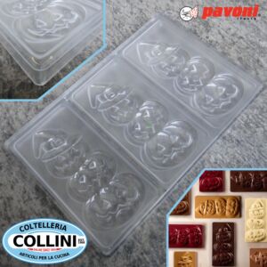 Pavoni - Moules tablettes - chocolat XMAS SPIRIT - PC5058FR - NOËL
