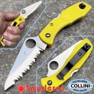 Spyderco - Salt I - H1FRN Yellow Knife - C88SYL - couteau