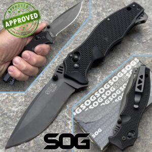 SOG - Vulcan Black TiNi - VL11 - COLLECTION PRIVEE - couteau