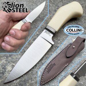 Lionsteel - WILLY - Micarta Blanc - WL1MW - couteau