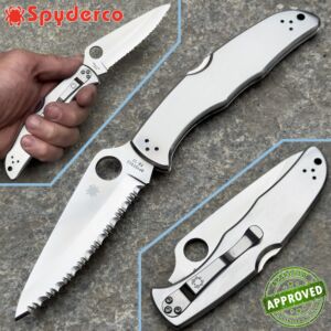 Spyderco - Endura 4 Acier Inoxydable SpyderEdge - C10S - COLLECTION PRIVÉE - couteau