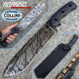 Wander Tactical - Godfather - Black Blood Blade & Black Micarta - couteau