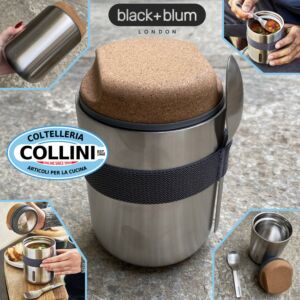 Black Blum - Boîte à lunch thermique avec isolation sous vide - BAMTPB015 - FOOD AND DRINKS ON-THE-GO
