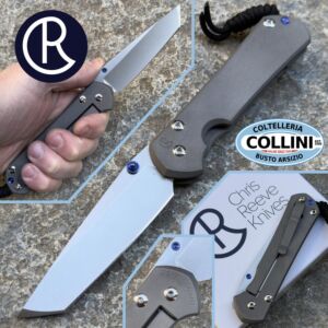Chris Reeve - Large Sebenza 31 Plain Tanto - MagnaCut & Titanium - couteau