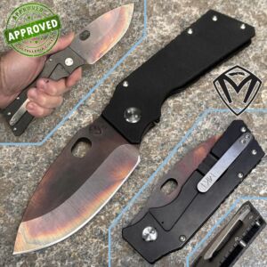 Medford Knife and Tools - TFF-1 - Flame CPM-S35VN & Titanium PVD - PRIVATE COLLECTION - couteau