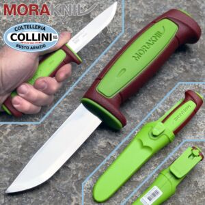 MoraKniv - Basic 511 Limited Edition 2024 - Ivy Green & Dala Red - 14281 - couteau