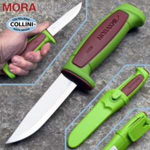 MoraKniv - Basic 546 Limited Edition 2024 - Dala Red & Ivy Green - 14282 - couteau