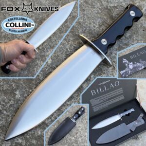 Fox - Billao Single Edge - N690Co & Buffalo Horn - FX-654CR - couteau