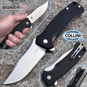 Boker Plus - M.E.R.K. 1 by Vaeringi Design - D2 & Black G10 - 01BO552 - couteau