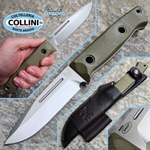Benchmade - Sibert Bushcrafter - CPM-S30V & OD Green G10 - 163-1 - couteau