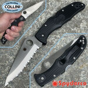 Spyderco - Endura 4 Black FRN SpyderEdge - C10SBK - couteau