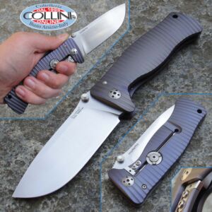 Lionsteel - Couteau SR-1V - Titane Violet - couteau