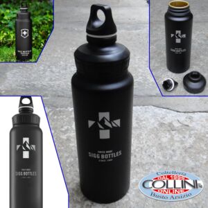 Sigg - Gourde Mountain Black Wide Mouth 1L