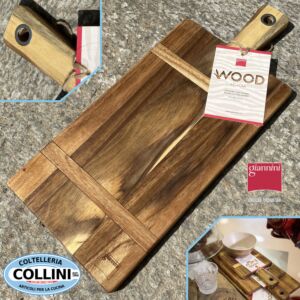 Giannini - Planche à découper en bois avec incrustations