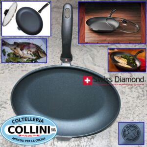 Swiss Diamond - pan ovale pour les poissons - cuisine
