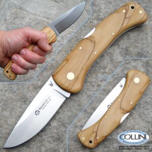 Maserin - Coltello da Caccia con manico in Olivo - 761/OL - coltello
