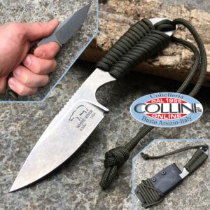 White River Knife & Tool - BackPacker - Vert Paracord - Couteau