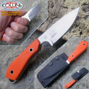 White River Knife & Tool - Caper - Orange G-10 - coltello
