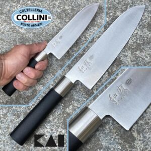 Kai Japan - Wasabi 6716S - Couteau Santoku 165mm - couteau de cuisine