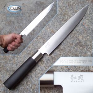 Kai Japan - Wasabi 6723L - Couteau à trancher 230mm - couteau de cuisine