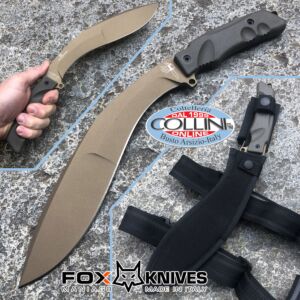 Fox - Extreme Tactical Kukri Knife - HNCF Bronze - FX-9CM04BT - coltello