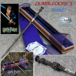 Harry Potter - Varita de Albus Dumbledore con la caja de Ollivander