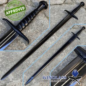 Museum Replicas Windlass - Épée bâtarde italienne 500890 - COLLECTION PRIVÉE - Épée artisanale
