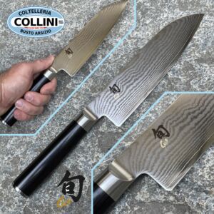 Kai Japan - Shun DM-0702 - Couteau Santoku 170mm - couteaux de cuisine