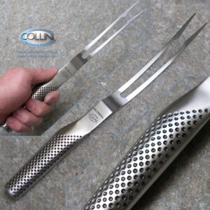 Global knives - G13 - Fourchette à découper - 30cm - couteau de cuisine