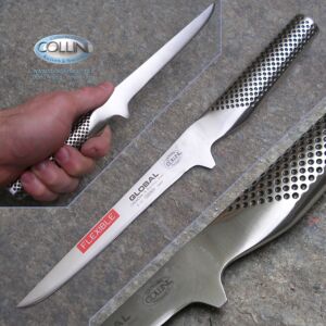 Global knives - G21 - Couteau flexible à désosser - 16cm - couteau de cuisine