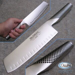 Global knives - G81 - Couteau à légumes cannelé 18cm - couteau de cuisine - ex g56
