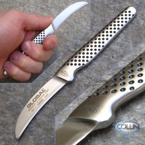 Global knives - GSF17 - Peeling Curved 6cm - couteau de cuisine