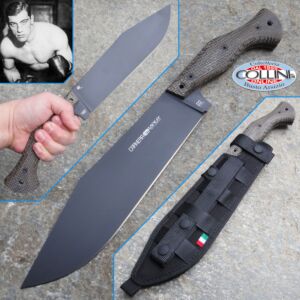 Viper - Carnera Couteau Heavy Utility - D2 Black PVD & Canvas Micarta - VT4006BKBW - Machete