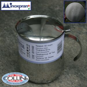 INOXPRAN - Teapot Cols roulés acier -10 tasses