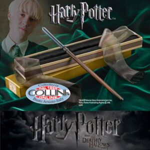 Harry Potter - baguette magique de Drago Lucius Malefoy avec boîte de Ollivander - NN7256