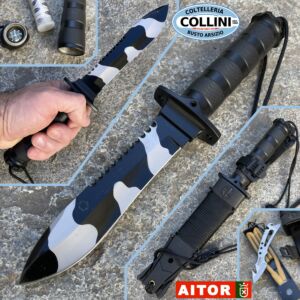Aitor - Jungle King II Black Knife Camo - 16071 - couteau