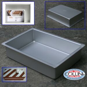 Decora - Moule professionnel rectangulaire en aluminium anodisé 40x30x7,5cm