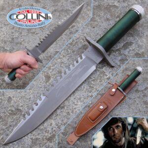 Hollywood Collectibles Group - Coteau de Rambo I - First Blood avec la signature Sylvester Stallone - Couteau