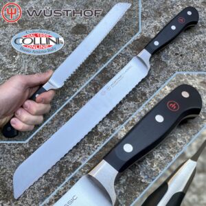 Wusthof Germany - Classic - Couteau à pain 23cm - 1030101023 - couteau de cuisine
