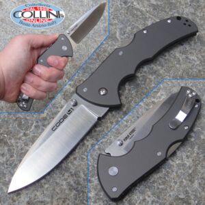 Cold Steel - Code 4 Knife - Spear Point Plain - CPM-S35VN - 58PS - couteau