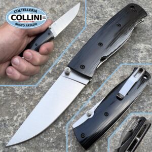 EnZo - Birk 75 - Flat Plain CPMS30V - Black G10 - 2602 - couteau