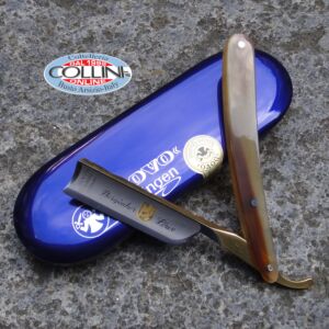 Dovo - Inox Razor 5/8 - Bergisher Lowe - Polished Horn - 3-580