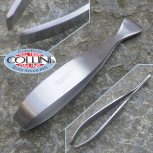 Coltelleria Collini - Pince à épiler en arête de poisson en acier inoxydable