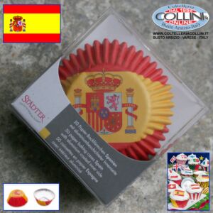 Städter - Sep papier moules à muffins drapeau motif - Espagne