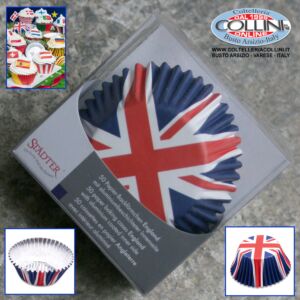 Städter - Sep papier moules à muffins drapeau motif - Angleterre