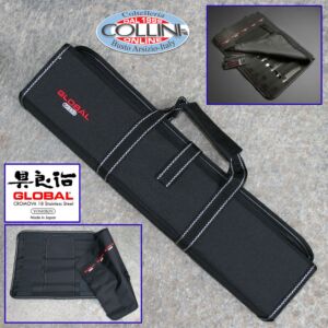 Global knives - Coffret à couteaux G667-11 - 11 pièces - sac à couteaux